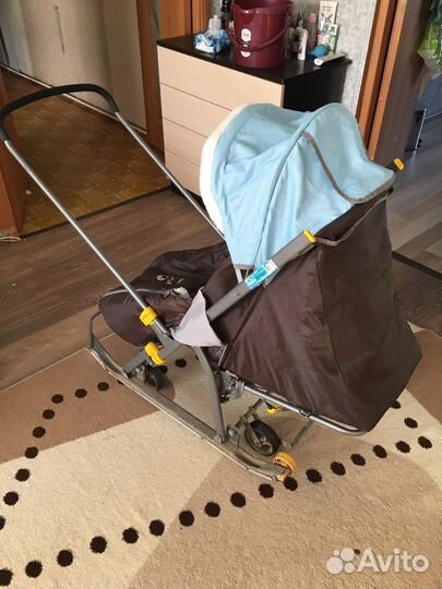 Детские санки коляска бу