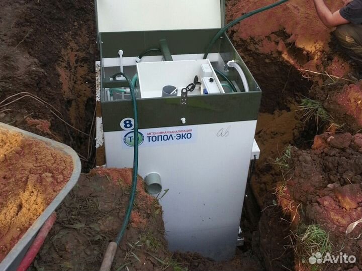 Установка септика за 1 день