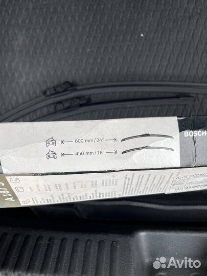 Щетки стеклоочистителя Bosch Aerotwin 600мм/450мм