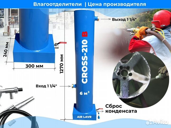 Влагоотделитель для винтового компрессора