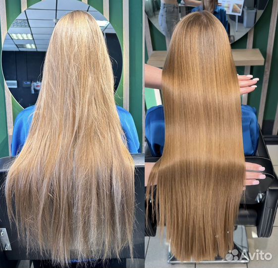 Кератин ботокс волос