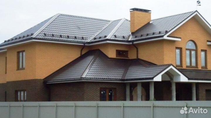 Кровля профлист С-21 RAL 6002
