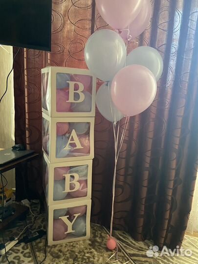 Декор для гендер пати