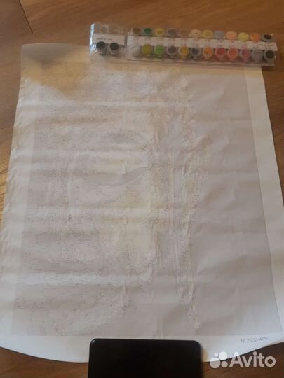 Будда картина по номерам