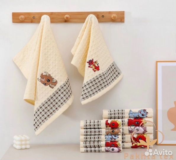 Подарочный набор полотенец, 6шт