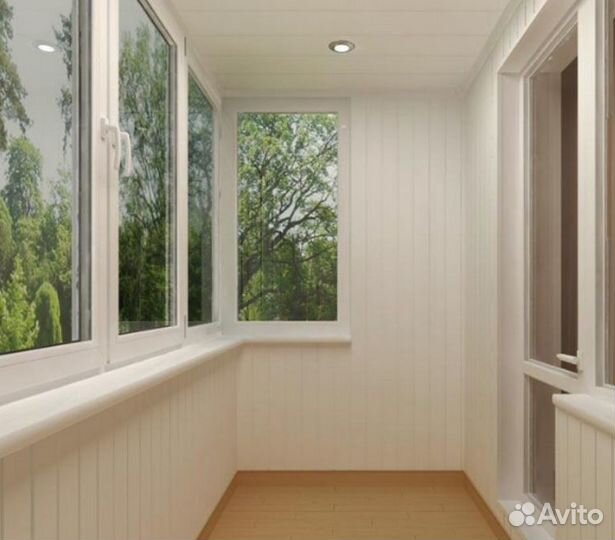 Остекление балкона. Отделка балкона и лоджии