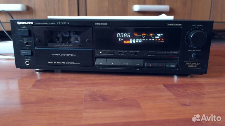 Кассетная дека pioneer CT-S410