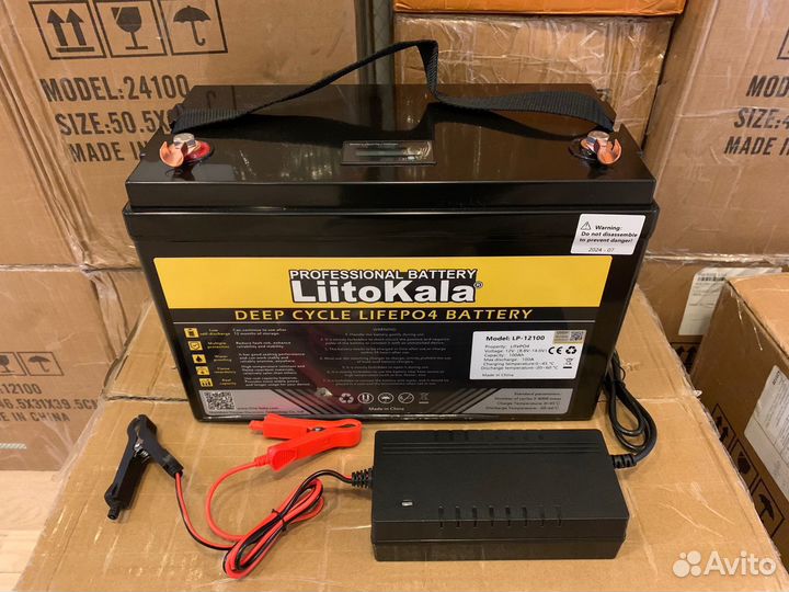 Аккумулятор LiitoKala 12v 100Ah LiFePo4