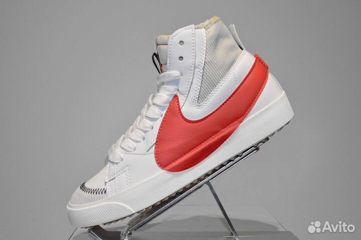 Nike Blazer Mid (41-45, Белые, Тренд)