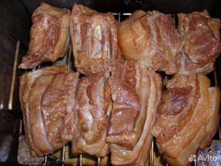 Щеки свиные варено-копченные