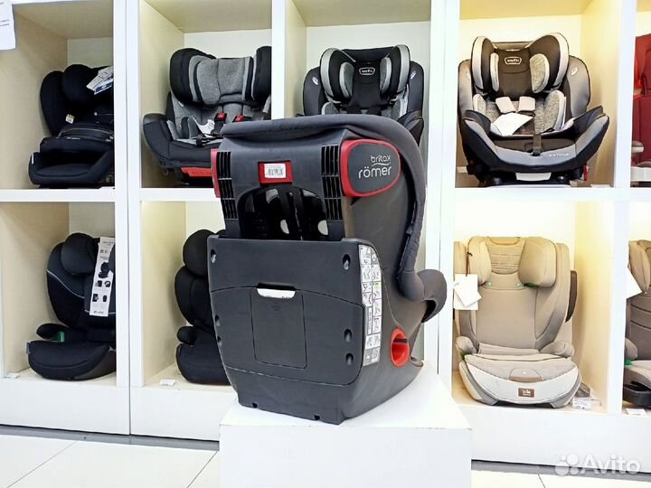 Автокресло 9-18 кг King II LS Black Series Grey