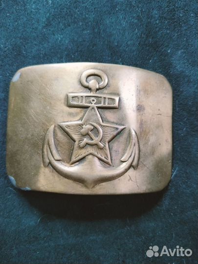 Пряжка морская РККА