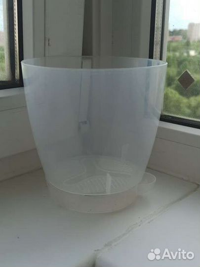 Горшок цветочный для орхидей,керамика,пластик,кашп