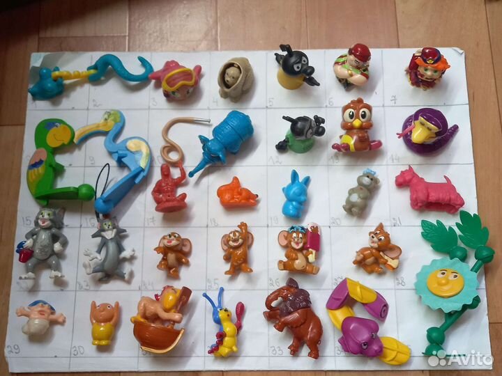 Киндер-сюрприз, ferero, ландрин итд