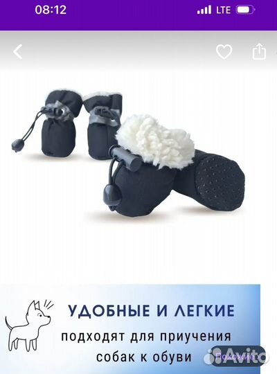 Обувь для собак