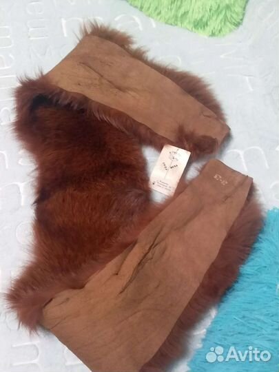 Меховой воротник песец