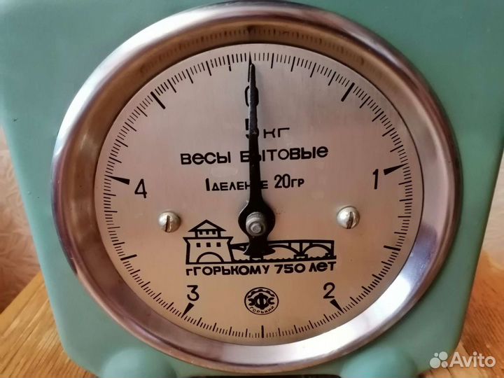 Весы юбилейный выпуск кухонные механические СССР