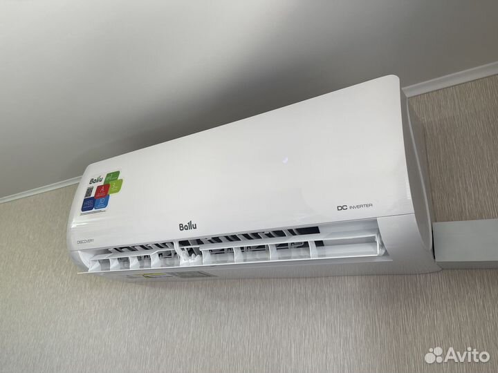 Инверторный Ballu Discovery DC inverter \ Монтаж