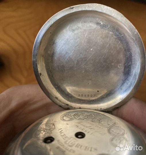 Старинные Часы серебряные карманные 84 проба