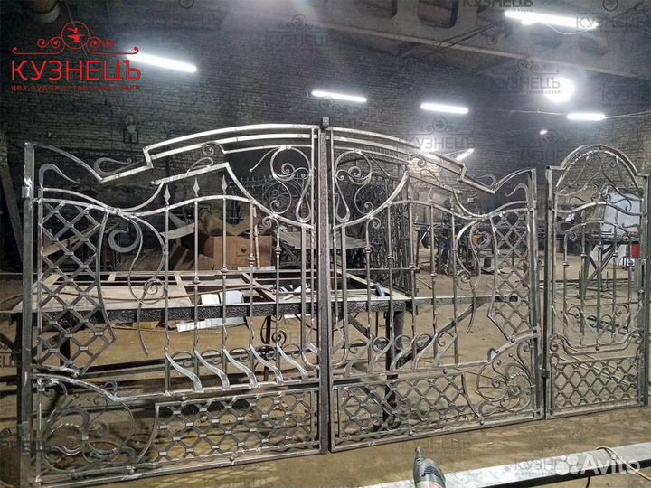 Кованные ворота