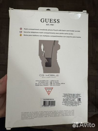 Сумка guess для телефона