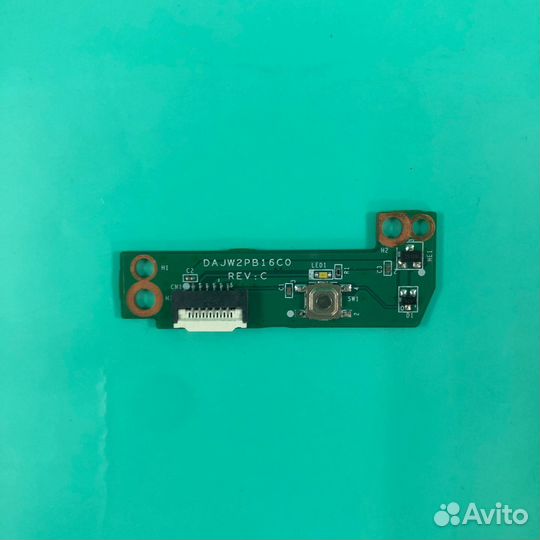 Плата кнопки включения dajw2PB16C0 REV C