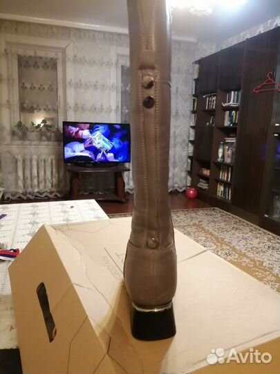 Сапоги женские зимние натуральная кожа