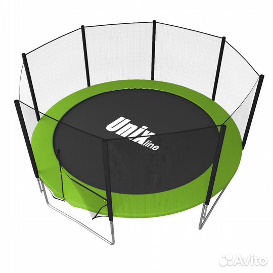 Батут unix Line Simple 12 ft Green