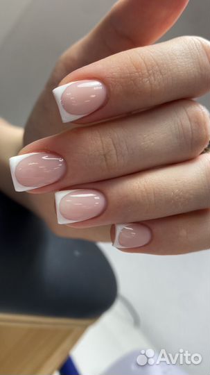 Маникюр с покрытием гель лак