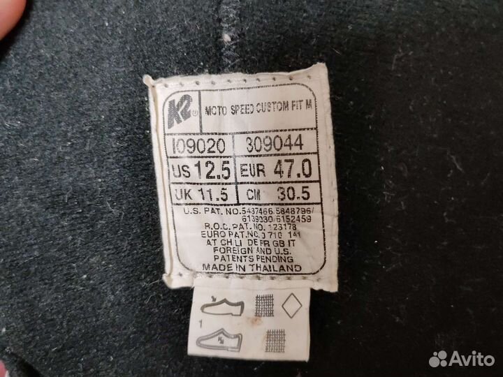 Роллики Ролики K2 moto speed custom fit 47+Защита