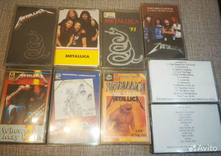 Аудио кассета Metallica