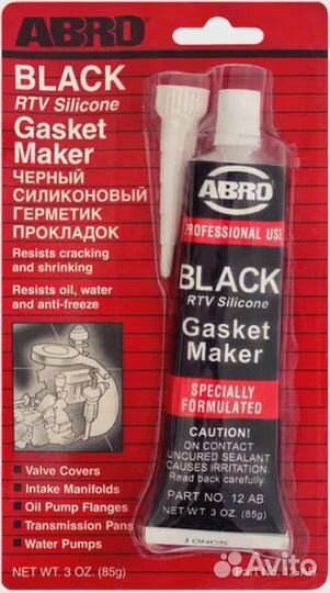 Abro RTV Silicone Gasket Maker 85г черн.герметик