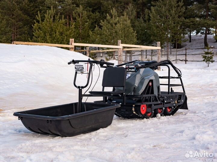 Мотобуксировщик бурлак-М2 LFP 9 л.с. с эл.зап