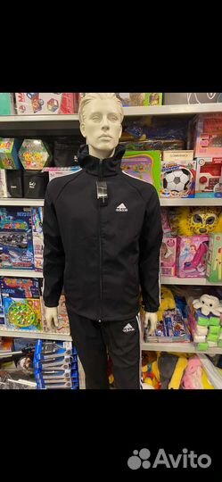 Спортивный костюм мужской Adidas черный