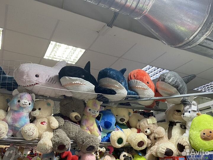 Акула из икеи 100 см