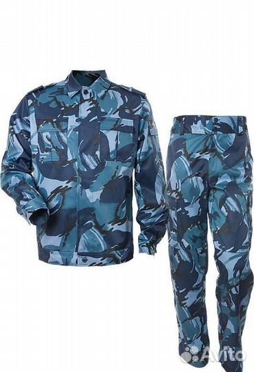 Форма (комуфляж синий)кукла