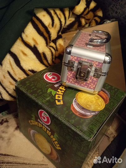 Монеты пятерочка коробка 100шт