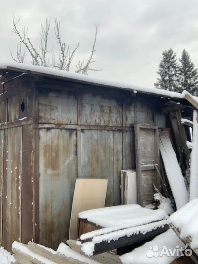 Гараж металлический