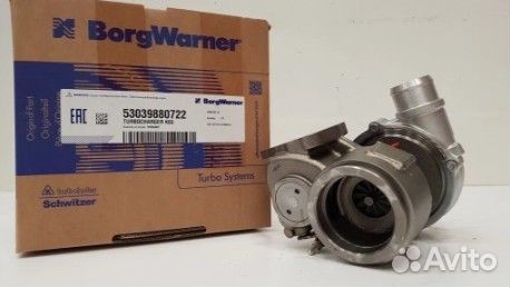 Турбокомпрессор BorgWarner 53039880722 новый