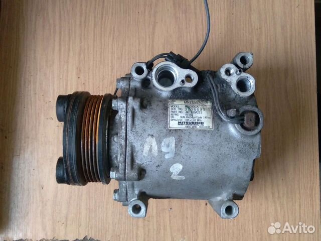 Компрессор кондиционера mitsubishi lancer 9 1.6