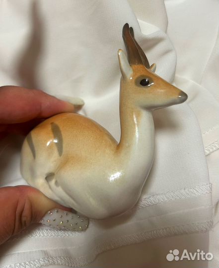 Статуэтка фарфоровая Олень СССР