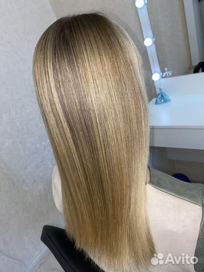 Кератиновое выпрямление волос модель