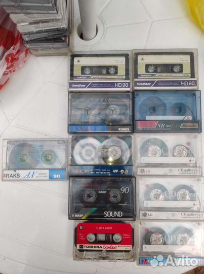 Аудиокассеты tdk,sony,basf и др