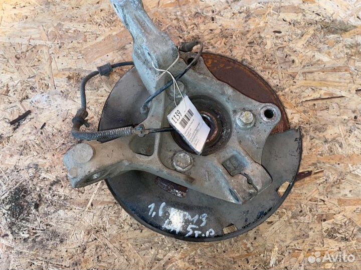 Кулак поворотный в сборе передний левый Chevrolet