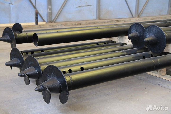 Винтовые сваи для забора