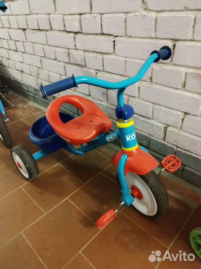 Детский трехколесный велосипед