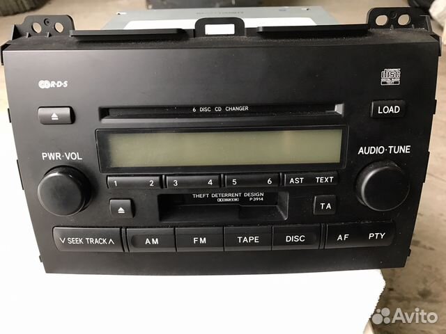 Магнитола на Тойоту Прадо 120