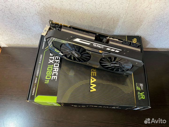 Видеокарта Palit Super Jetstream GTX 1080 Ti
