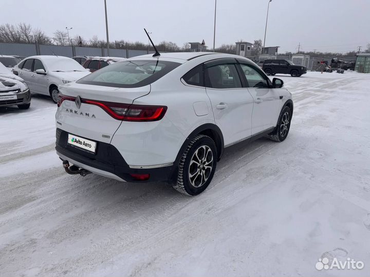 Renault Arkana 1.3 CVT, 2019, 61 998 км