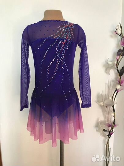 Платье для фигурного катания 138-144